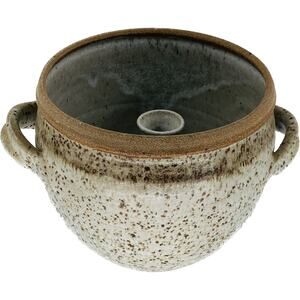 Pottery Steamer Pot Studio Art Funnel Chimney Ceramic Cooking Asian Imperfect